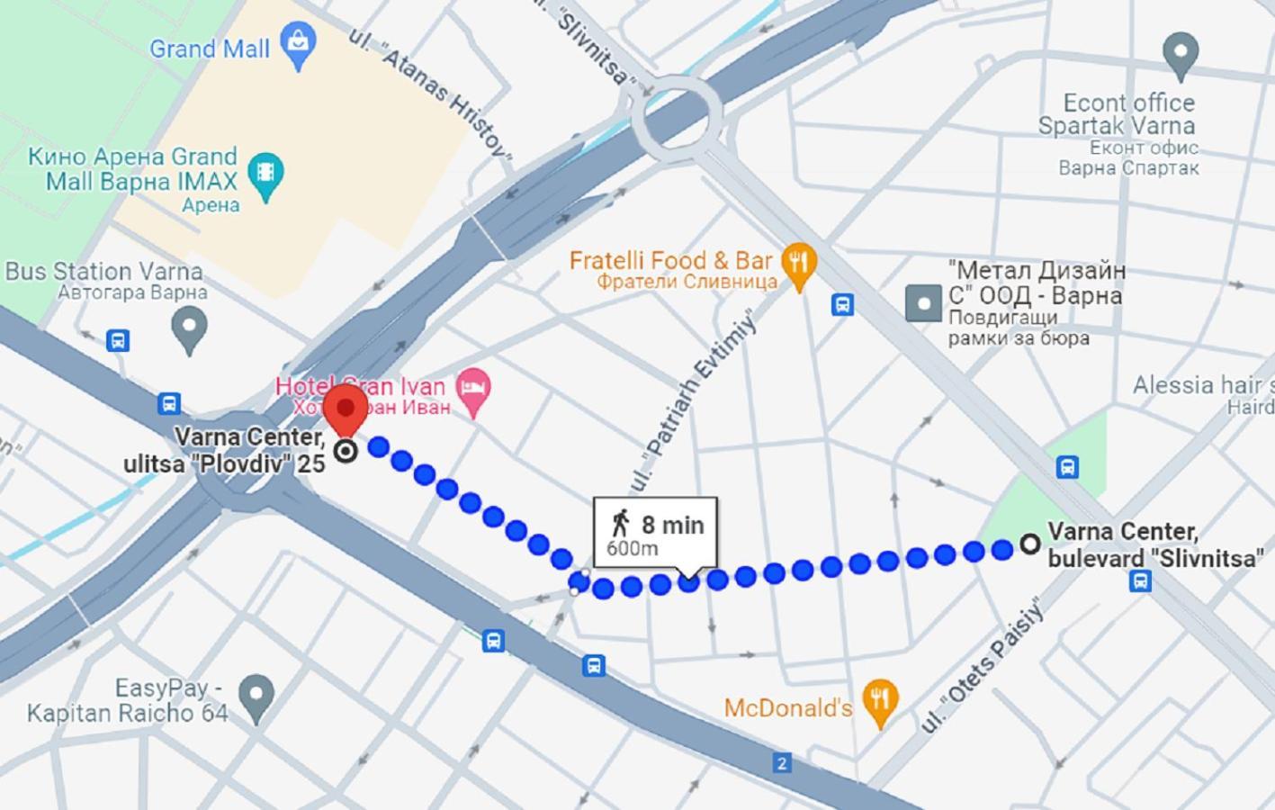Emma'S Sweet Apartment - Close To Varna Centre المظهر الخارجي الصورة